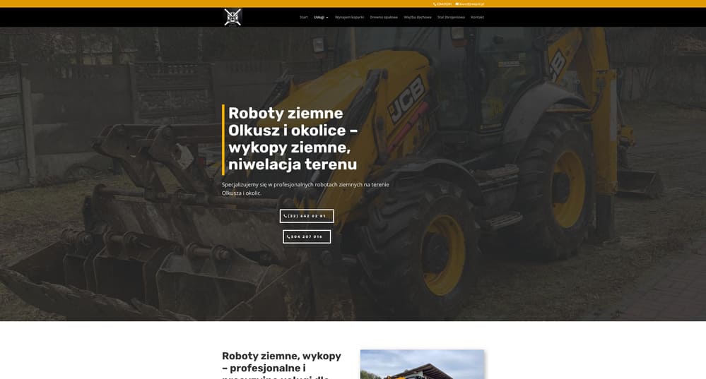Roboty ziemne Olkusz
